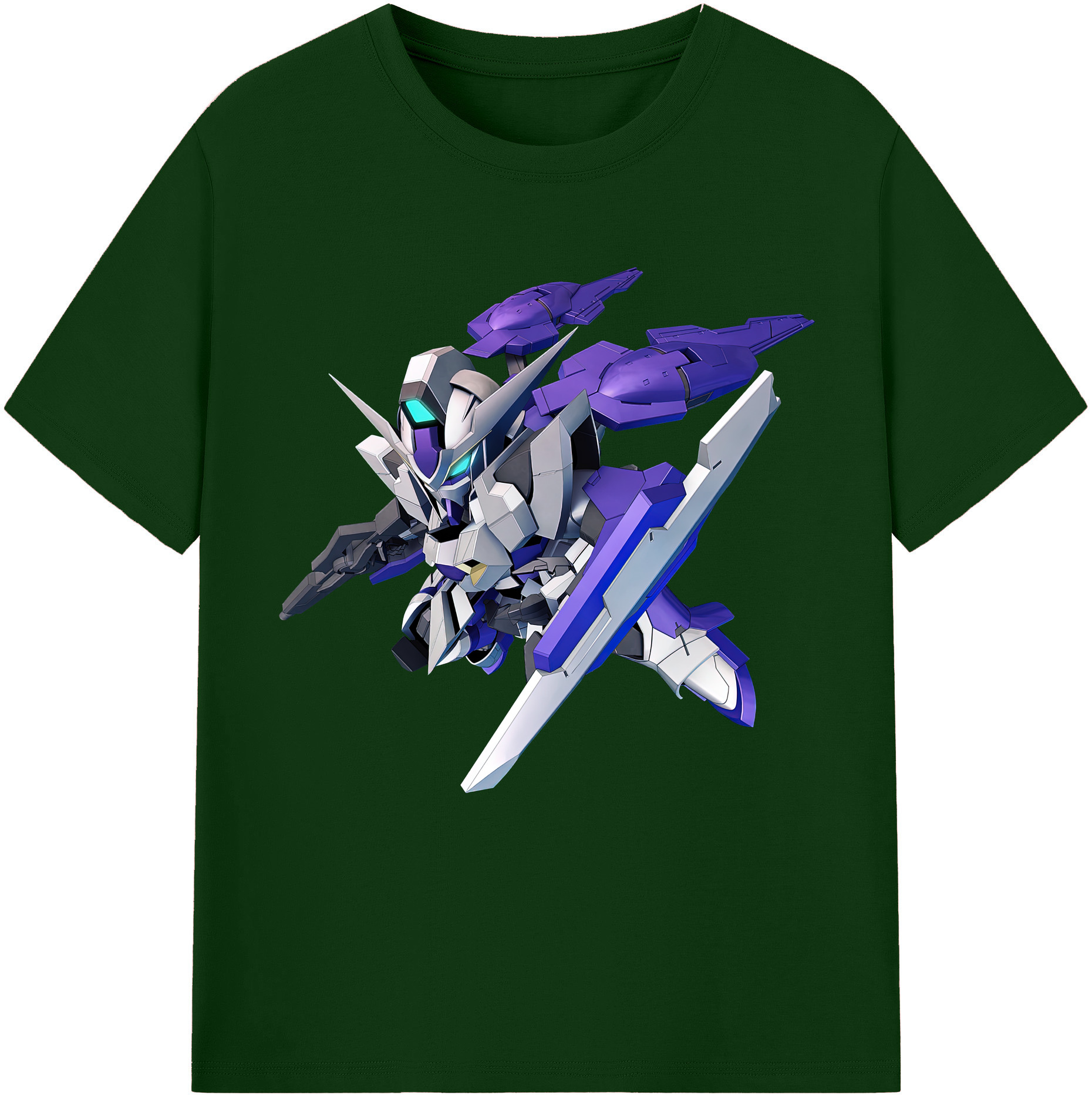 （画像用） 機動戦士ガンダム Mobile Suit Gundam 綿100％半袖Tシャツ（フロントプリント）